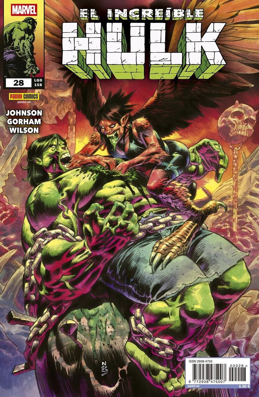 El increíble Hulk 28 | N0126-PAN58 | Adam Gorham, Phillip Kennedy Johnson | Terra de Còmic - Tu tienda de cómics online especializada en cómics, manga y merchandising