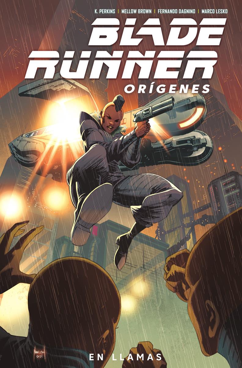 Blade Runner Orígenes 3. En llamas | N0123-NOR31 | K. Perkins, Mellow Brown, Fernando Dagnino, Marco Lesko | Terra de Còmic - Tu tienda de cómics online especializada en cómics, manga y merchandising