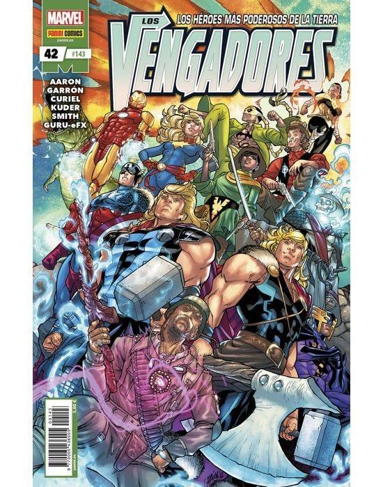 Los Vengadores 42 | N1022-PAN66 | Aaron Kuder, Javier Garrón, Jason Aaron | Terra de Còmic - Tu tienda de cómics online especializada en cómics, manga y merchandising