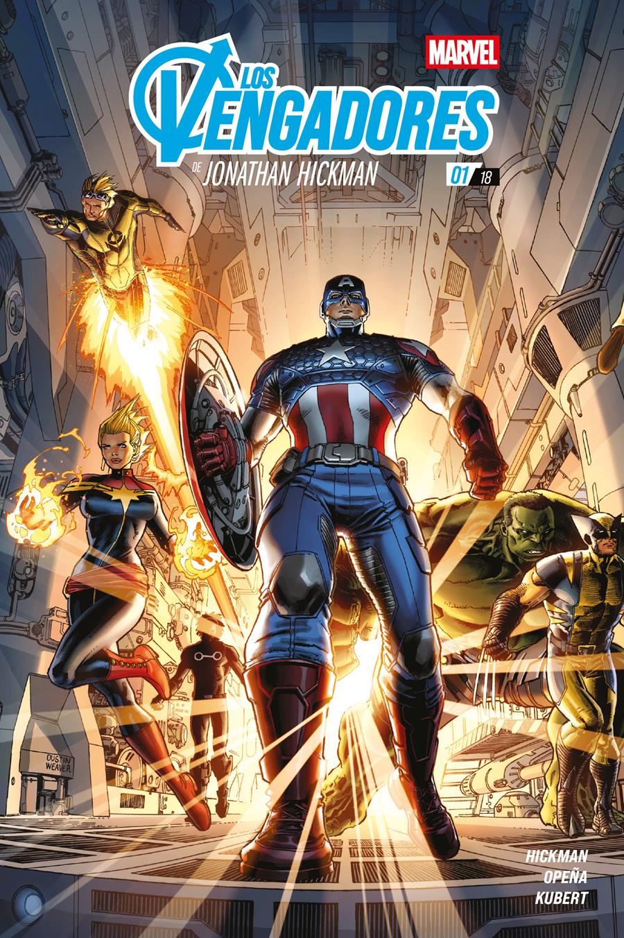 Los Vengadores de Jonathan Hickman 1 | N1126-PAN28 | Adam Kubert, Jonathan Hickman, Jerome Opeña | Terra de Còmic - Tu tienda de cómics online especializada en cómics, manga y merchandising