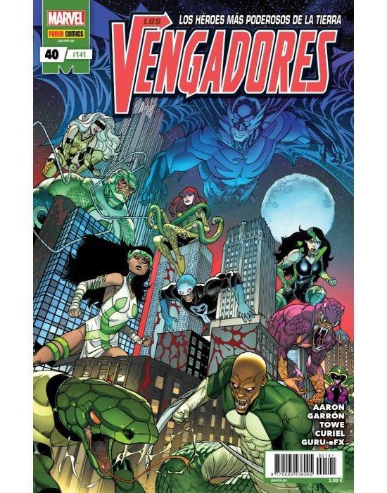 Los Vengadores 40 | N0822-PAN66 | Jim Towe, Javier Garrón, Jason Aaron | Terra de Còmic - Tu tienda de cómics online especializada en cómics, manga y merchandising