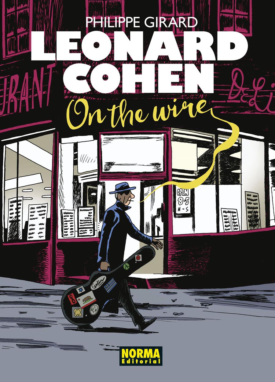 Leonard Cohen. On the wire | N0322-NOR22 | Philippe Girard | Terra de Còmic - Tu tienda de cómics online especializada en cómics, manga y merchandising