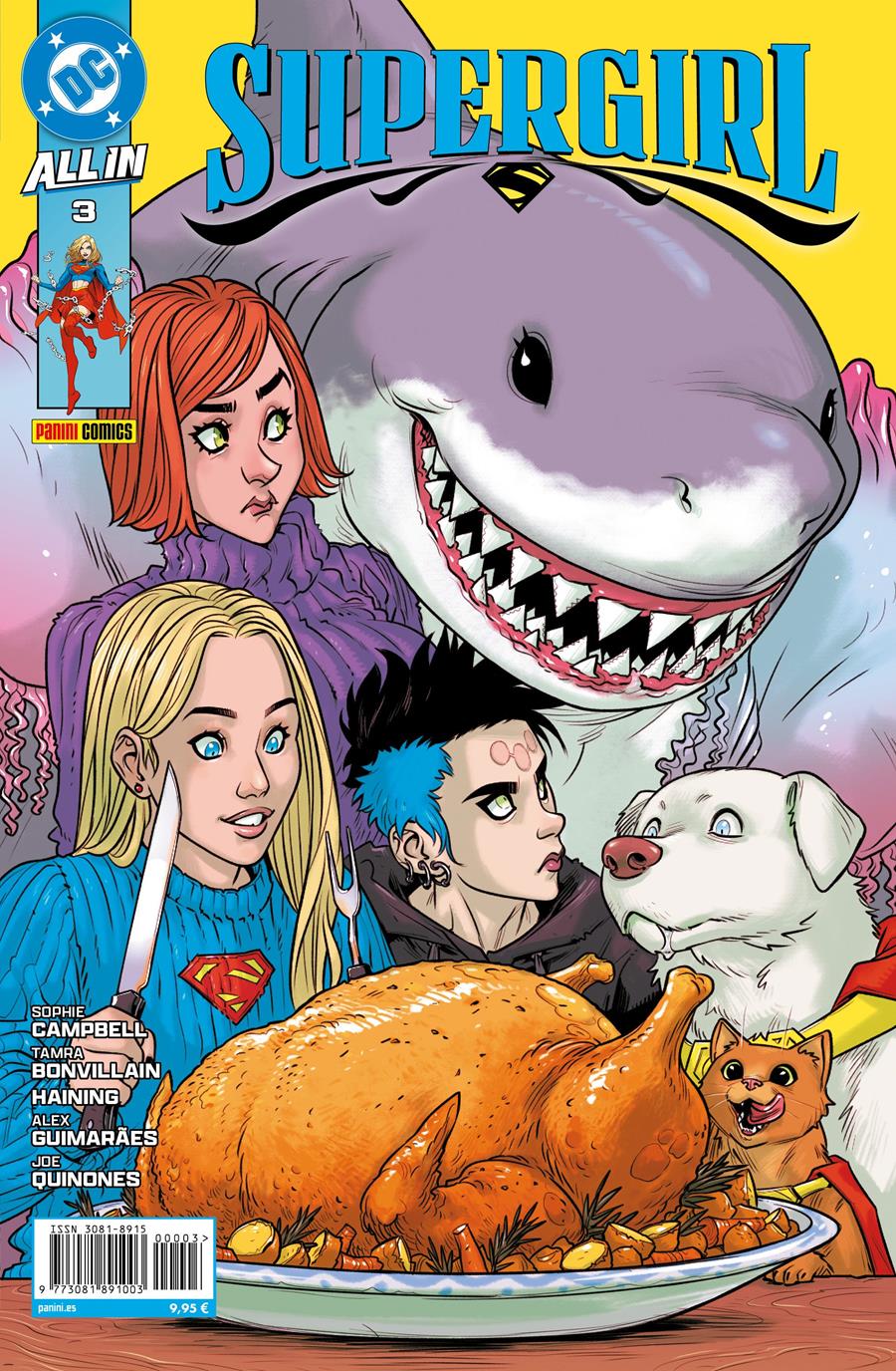 Supergirl 3 | N0726-PAN45 | Haining, Sophie Campbell, Joe Quinones | Terra de Còmic - Tu tienda de cómics online especializada en cómics, manga y merchandising