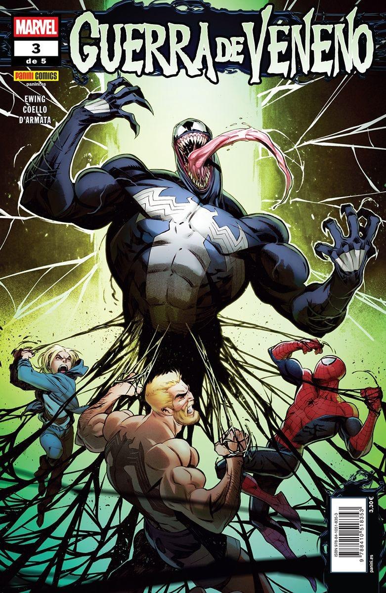 Guerra de Veneno 3 de 5 | N0325-PAN37 | Carlos Nieto, Iban Coello, Al Ewing | Terra de Còmic - Tu tienda de cómics online especializada en cómics, manga y merchandising