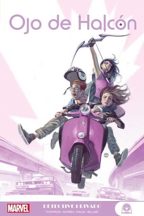 Marvel Young Adults. Ojo de Halcón 1. Detective privado | N1020-PAN39 | Leonardo Romero, Kelly Thompson, Michael Walsh, Jordie Bellaire | Terra de Còmic - Tu tienda de cómics online especializada en cómics, manga y merchandising