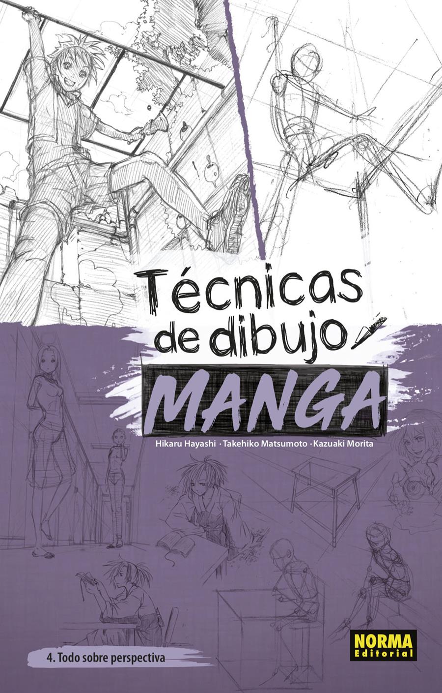 Tecnicas de dibujo manga 04. Todo sobre perspectiva | N0522-NOR26 | Hikaru Hayashi, Takehiko Matsumoto | Terra de Còmic - Tu tienda de cómics online especializada en cómics, manga y merchandising