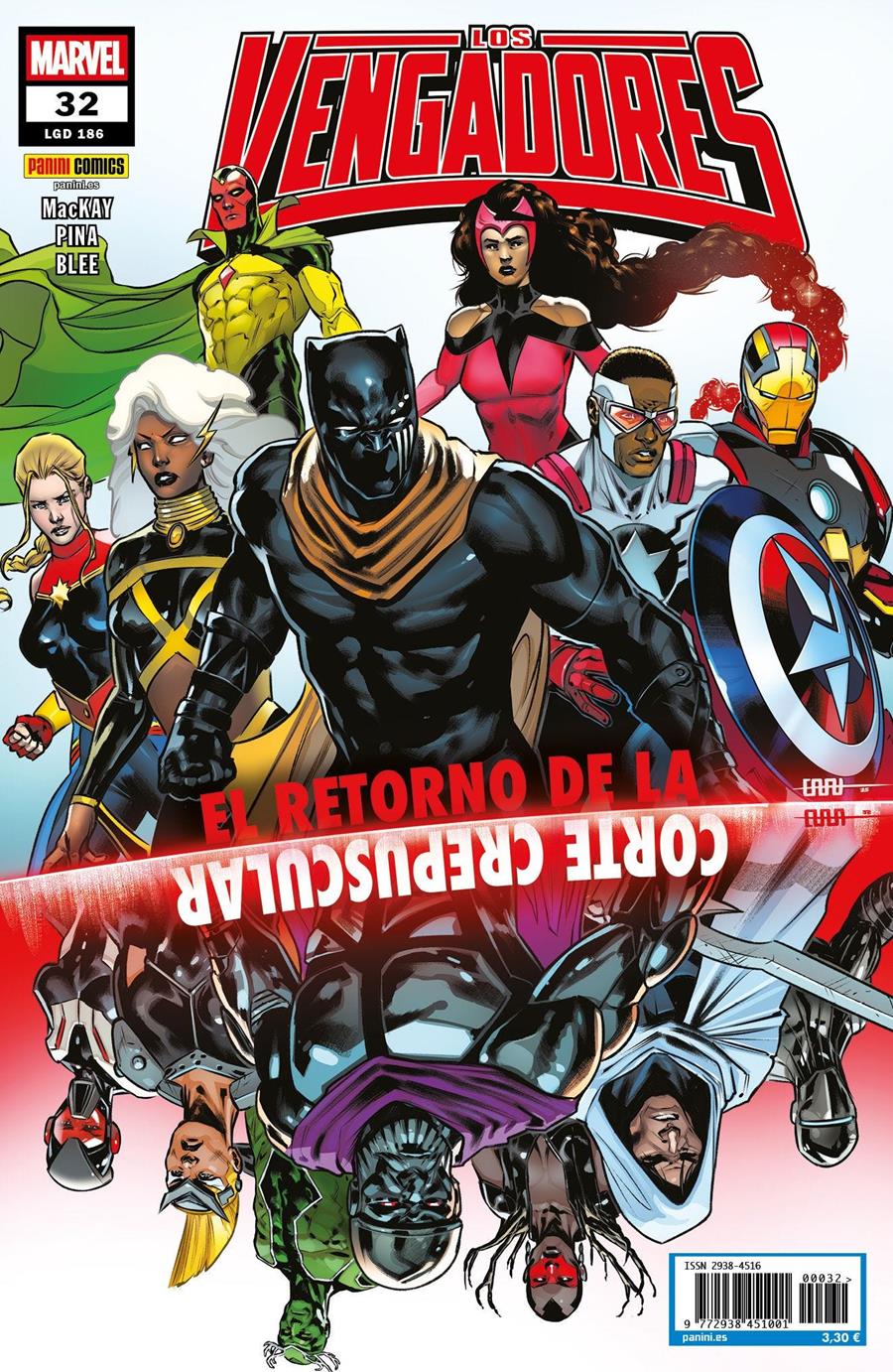 Los Vengadores 32 | N0426-PAN34 | Jed Mackay, Javier Pina | Terra de Còmic - Tu tienda de cómics online especializada en cómics, manga y merchandising