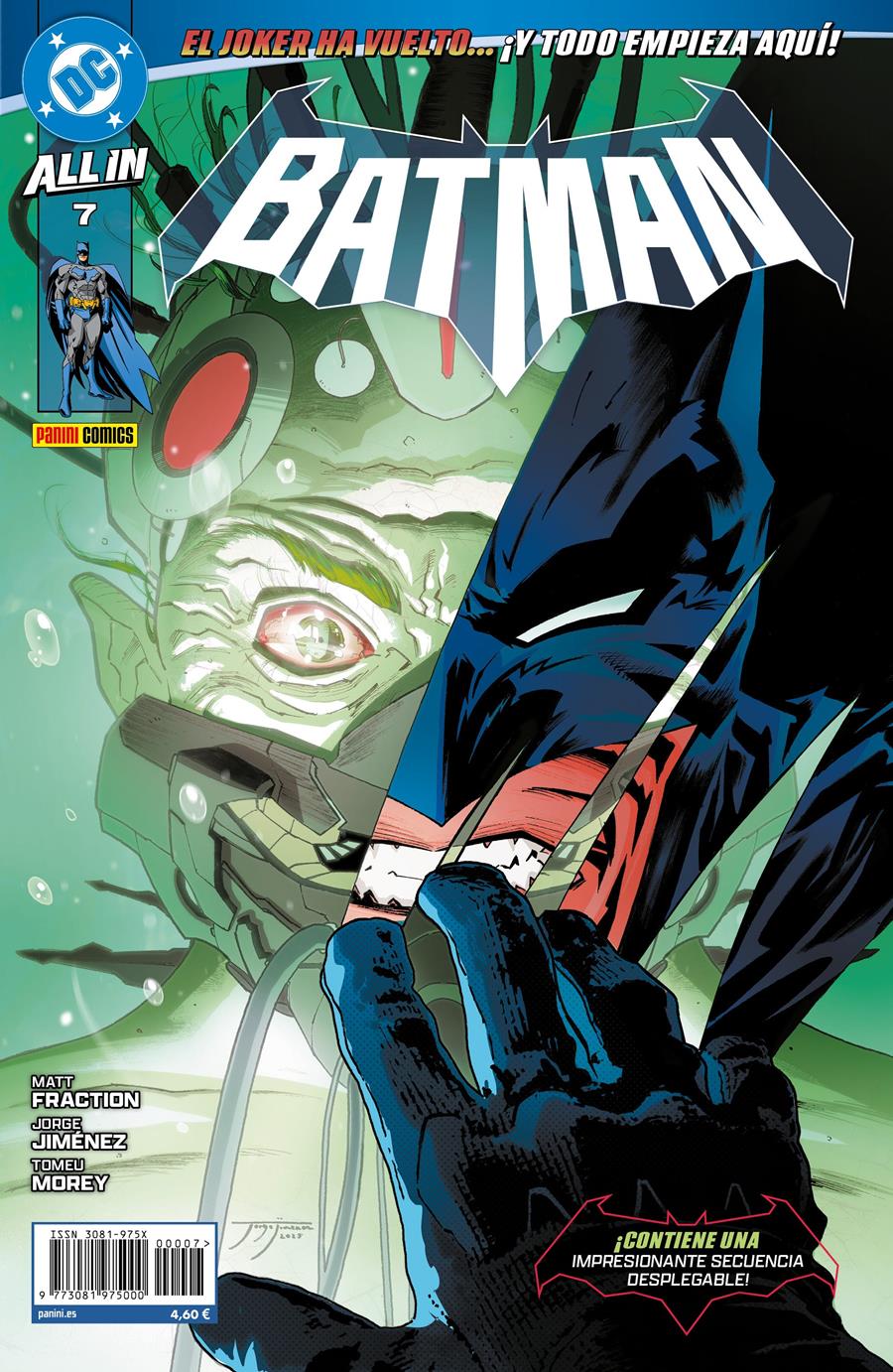 All in Batman 7 | N0826-PAN43 | Matt Fraction, Jorge Jiménez | Terra de Còmic - Tu tienda de cómics online especializada en cómics, manga y merchandising