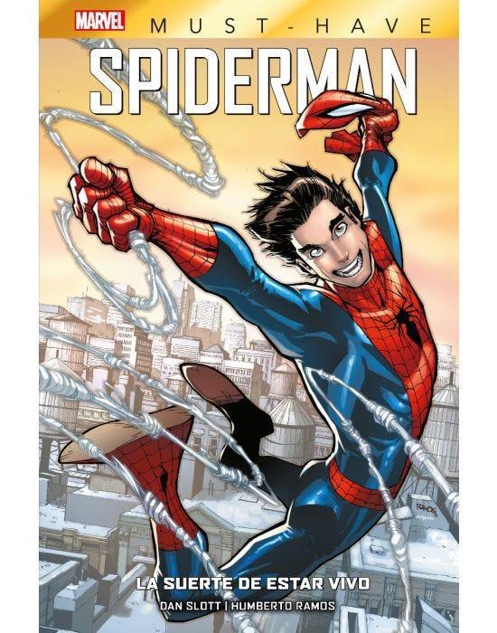 Marvel Must-Have. Spiderman: La suerte de estar vivo | N1222-PAN09 | Dan Slott, Humberto Ramos | Terra de Còmic - Tu tienda de cómics online especializada en cómics, manga y merchandising