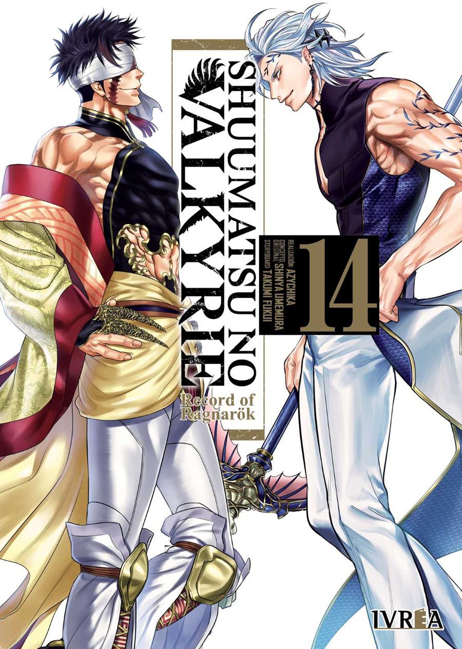Shuumatsu No Valkyrie. Record of Ragnarok 14 | N0922-IVR015 | Takumi Fukui, Shinya Umemura | Terra de Còmic - Tu tienda de cómics online especializada en cómics, manga y merchandising