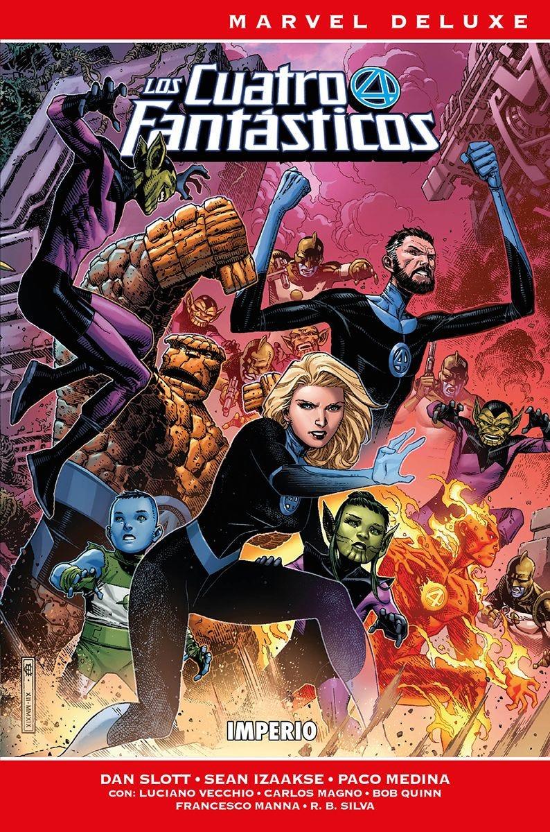 Marvel Deluxe. Los 4 Fantásticos de Dan Slott 2. Imperio | N0224-PAN17 | R.B. Silva, Paco Medina, Dan Slott, Sean Izaakse | Terra de Còmic - Tu tienda de cómics online especializada en cómics, manga y merchandising