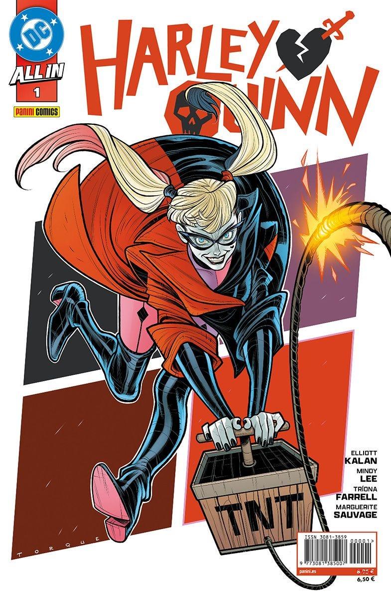 All In Harley Quinn 1 | N0625-PAN43 | Marguerite Sauvage, Mindy Lee, Elliott Kalan | Terra de Còmic - Tu tienda de cómics online especializada en cómics, manga y merchandising