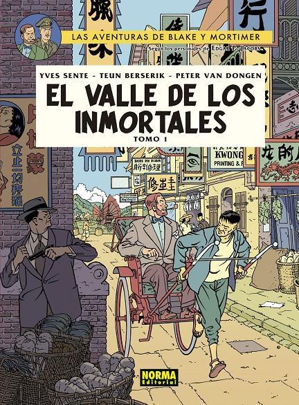 Blake & Mortimer 25. El valle de los inmortales tomo 1 | N0319-NOR05 | Y.Sente,T.Berserik,P.Vandongen | Terra de Còmic - Tu tienda de cómics online especializada en cómics, manga y merchandising