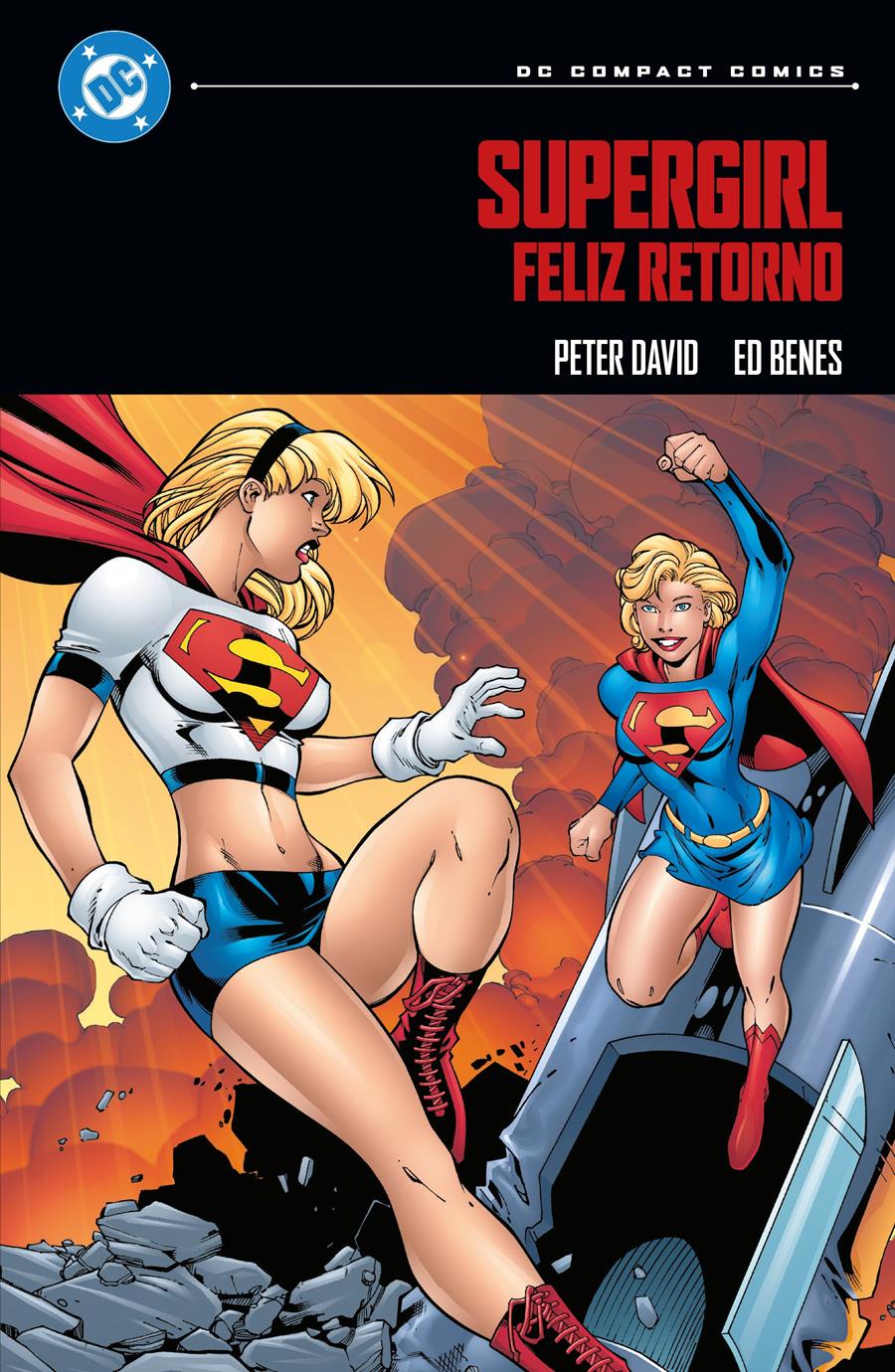 DC Compact. Supergirl | N0526-PAN59 | Ed Benes, Peter David | Terra de Còmic - Tu tienda de cómics online especializada en cómics, manga y merchandising