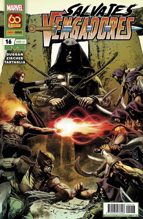 Salvajes Vengadores 16 | N0421-PAN61 | Gerry Duggan, Patrick Zircher | Terra de Còmic - Tu tienda de cómics online especializada en cómics, manga y merchandising