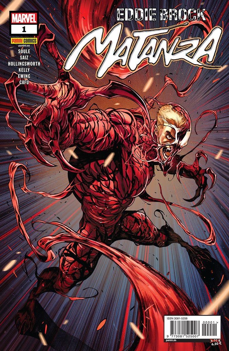 Eddie Brock: Matanza 1 | N0825-PAN41 | Charles Soule, Jesús Saiz | Terra de Còmic - Tu tienda de cómics online especializada en cómics, manga y merchandising