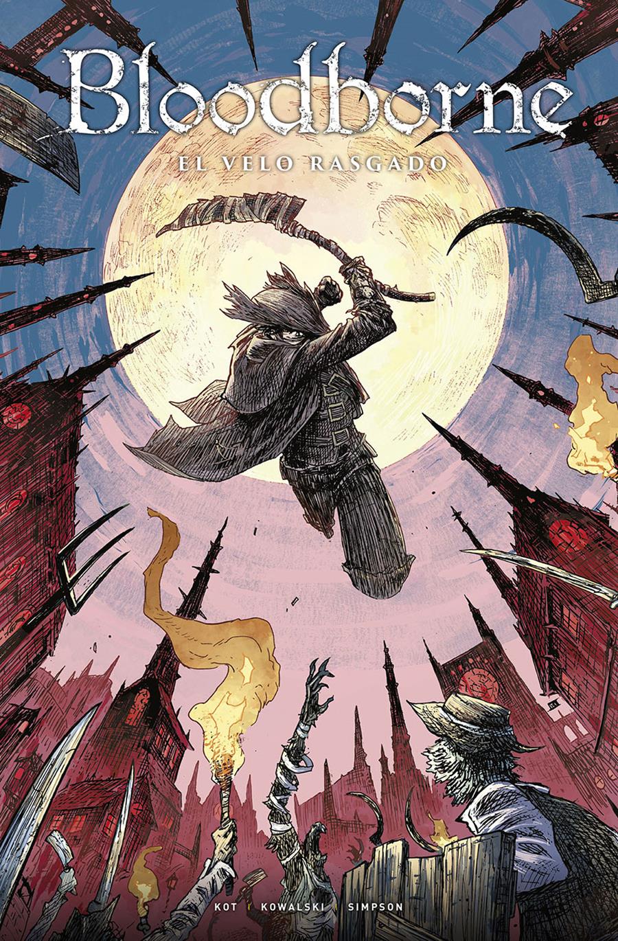 Bloodborne 04. El velo rasgado | N0221-NOR12 | Ale? Kot, Piotr Kowalski, Brad Simpson | Terra de Còmic - Tu tienda de cómics online especializada en cómics, manga y merchandising