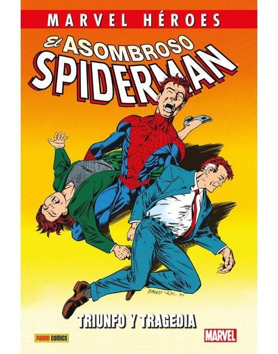 Marvel Héroes. El Asombroso Spiderman 8. Triunfo y tragedia | N1022-PAN50 | Alex Saviuk, Steven Butler, Sal Buscema, J. M. DeMatteis, David Michelinie, Howard Mackie, Mark Bagley | Terra de Còmic - Tu tienda de cómics online especializada en cómics, manga y merchandising
