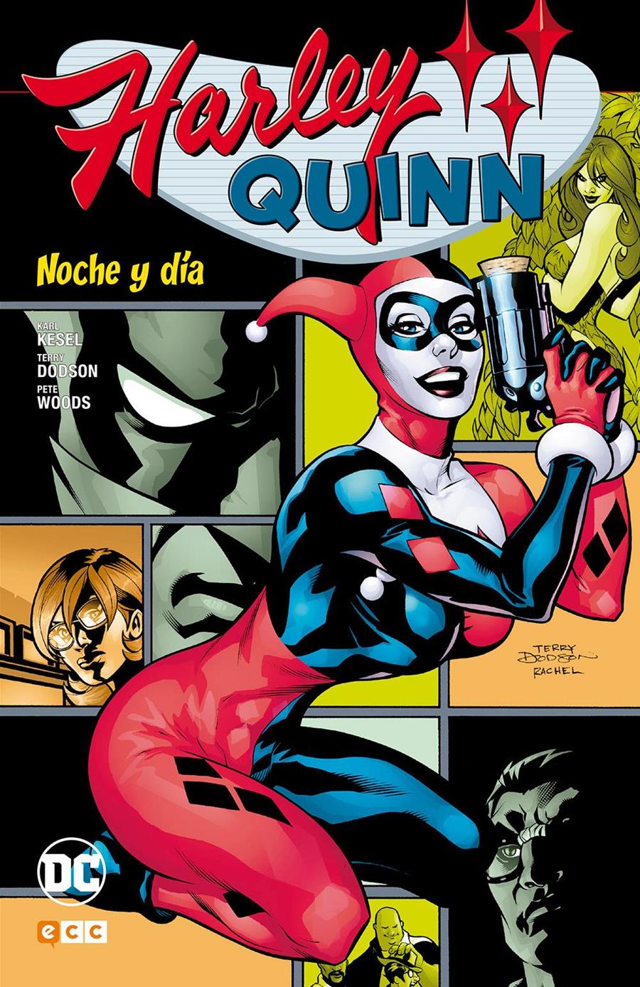 Harley Quinn: Noche y día | N1016-ECC10 | Karl Kesel,  Pete Woods, Terry Dodson | Terra de Còmic - Tu tienda de cómics online especializada en cómics, manga y merchandising