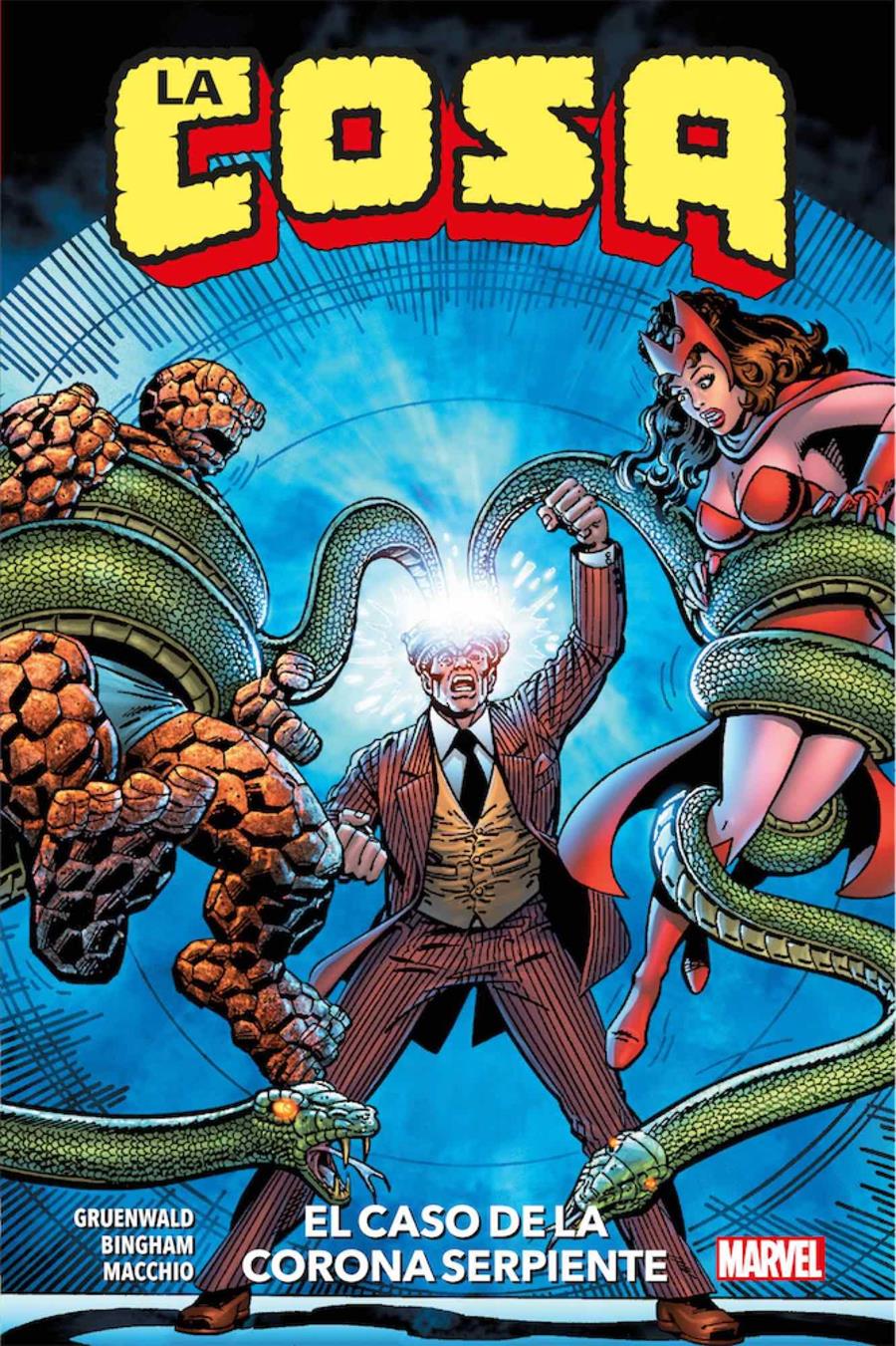 100% Marvel HC. La Cosa: El caso de la Corona Serpiente | N1120-PAN02 | George Pérez, Mark Gruenwald, Jerry Bingham, Ralph Macchio, Steven Grant, Ron Wilson, Gene Day | Terra de Còmic - Tu tienda de cómics online especializada en cómics, manga y merchandising