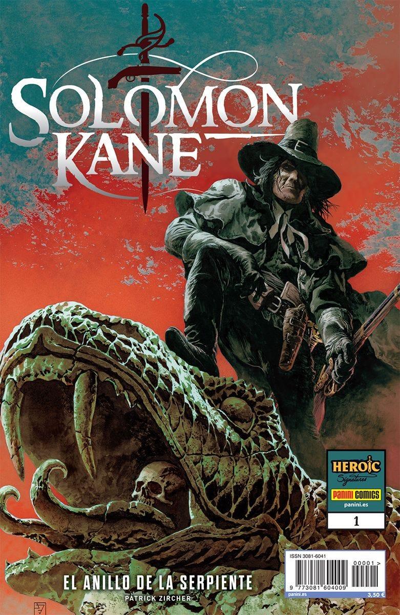 Solomon Kane: El anillo de la serpiente 1 | N0925-PAN71 | Patrick Zircher | Terra de Còmic - Tu tienda de cómics online especializada en cómics, manga y merchandising