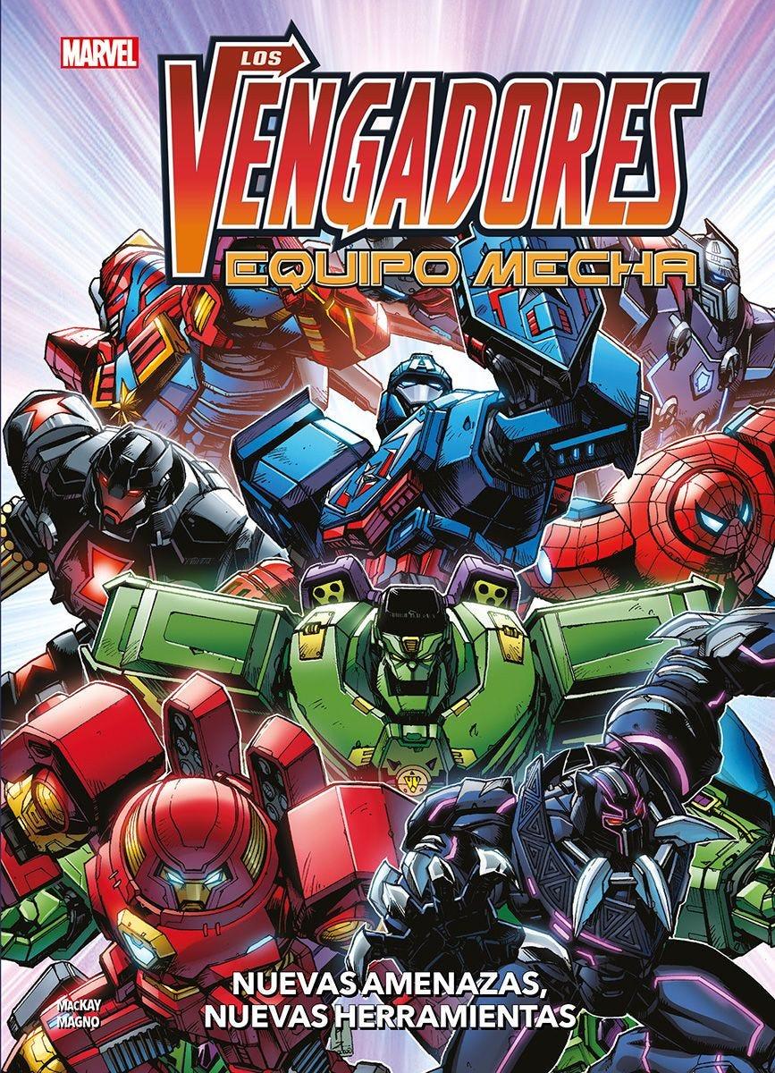 Los Vengadores: Equipo Mecha | N0423-PAN21 | Jed Mackay, Carlos Magno | Terra de Còmic - Tu tienda de cómics online especializada en cómics, manga y merchandising