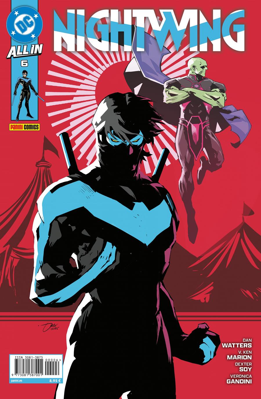 All In Nightwing 6 | N0926-PAN30 | Dexter Soy, V. Ken Marion, Dan Watters | Terra de Còmic - Tu tienda de cómics online especializada en cómics, manga y merchandising