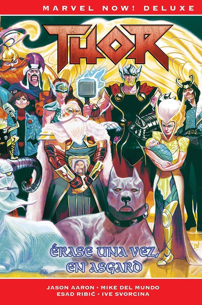 Marvel Now! Deluxe. Thor de Jason Aaron 8. Érase una vez en Asgard | N0423-PAN16 | Michael Del Mundo, Esad Ribic, Russell Dauterman, Jason Aaron | Terra de Còmic - Tu tienda de cómics online especializada en cómics, manga y merchandising