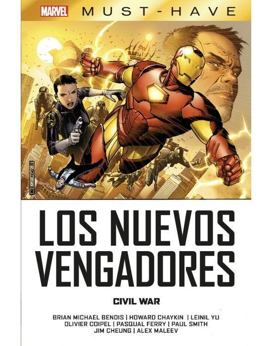 Marvel Must-Have. Los Nuevos Vengadores 5. Civil War | N0322-PAN29 | Alex Maleev, Howard Chaykin, Leinil Francis Yu, Pasqual Ferry, Jim Cheung, Brian Michael Bendis, Olivier Coipel | Terra de Còmic - Tu tienda de cómics online especializada en cómics, manga y merchandising