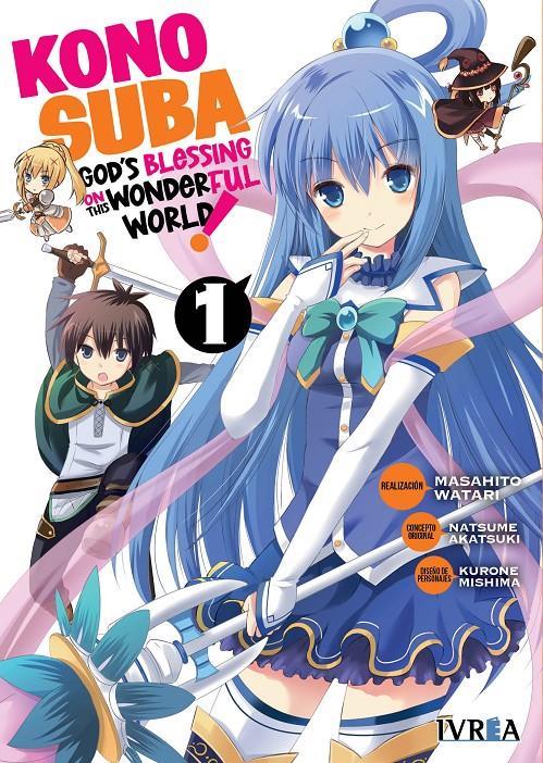 Konosuba 01 | N0720-IVR011 | Masahito Watari, Natsume Akatsuki, Kurone Mishima | Terra de Còmic - Tu tienda de cómics online especializada en cómics, manga y merchandising