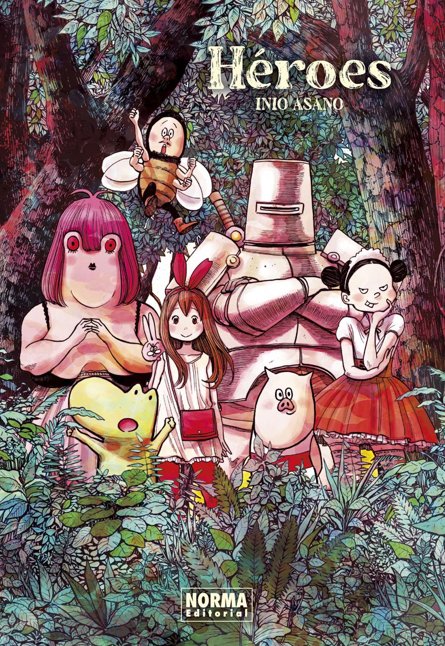 Heroes. De Inio Asano | N0521-NOR16 | Inio Asano | Terra de Còmic - Tu tienda de cómics online especializada en cómics, manga y merchandising