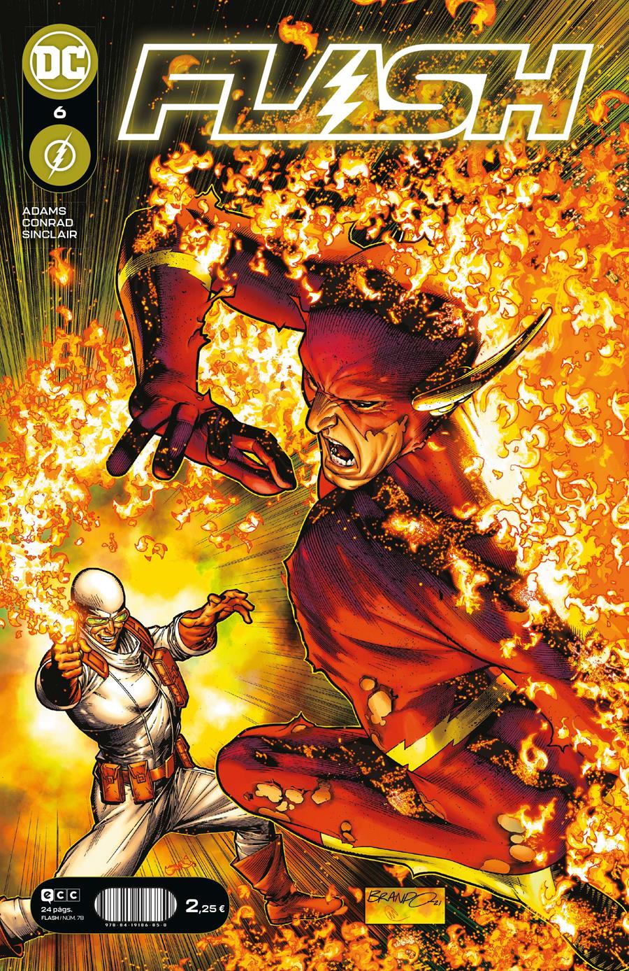 Flash núm. 6/ 78 | N0322-ECC11 | Jeremy Adams / Will Conrad | Terra de Còmic - Tu tienda de cómics online especializada en cómics, manga y merchandising
