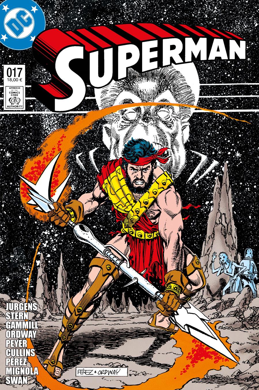Biblioteca Superman 17 | N1026-PAN80 | Dan Jurgens, George Pérez, Jerry Ordway, Kerry Gammill, Mike Mignola, Curt Swan, Roger Stern | Terra de Còmic - Tu tienda de cómics online especializada en cómics, manga y merchandising