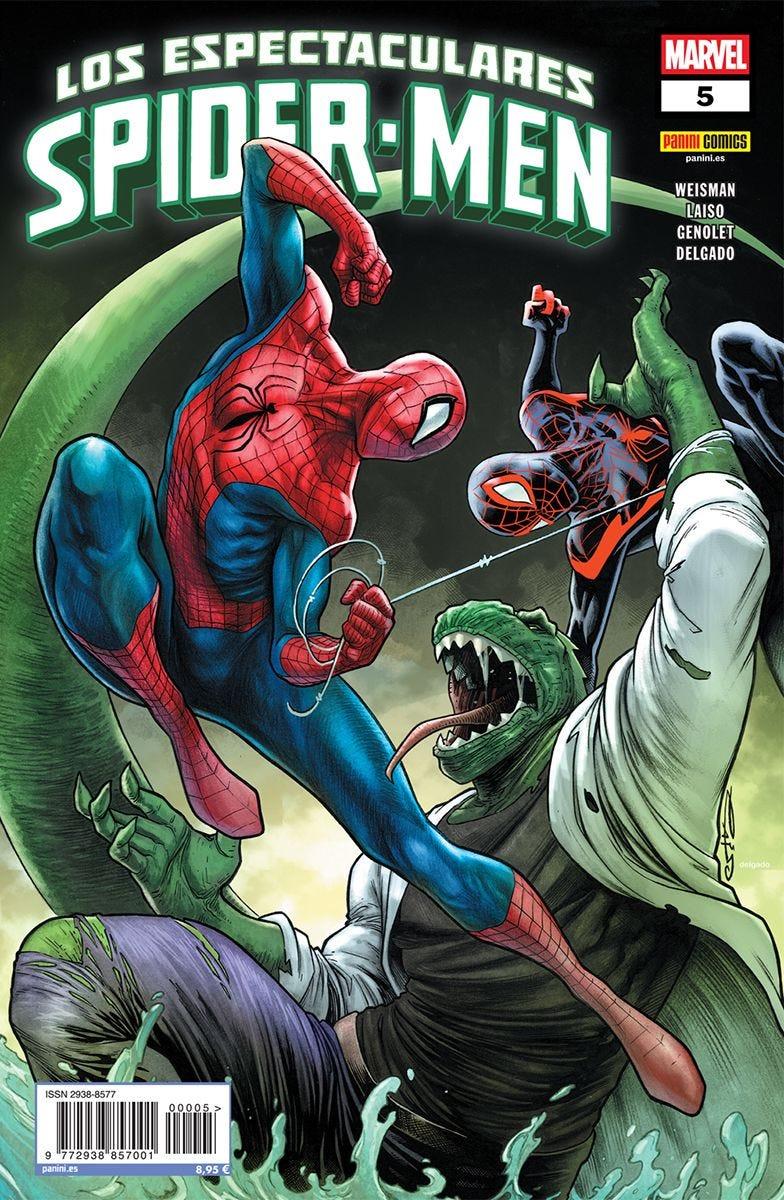 Los Espectaculares Spider-Men 5 | N0825-PAN49 | Emilio Laiso, Greg Weisman, Andrés Genolet | Terra de Còmic - Tu tienda de cómics online especializada en cómics, manga y merchandising
