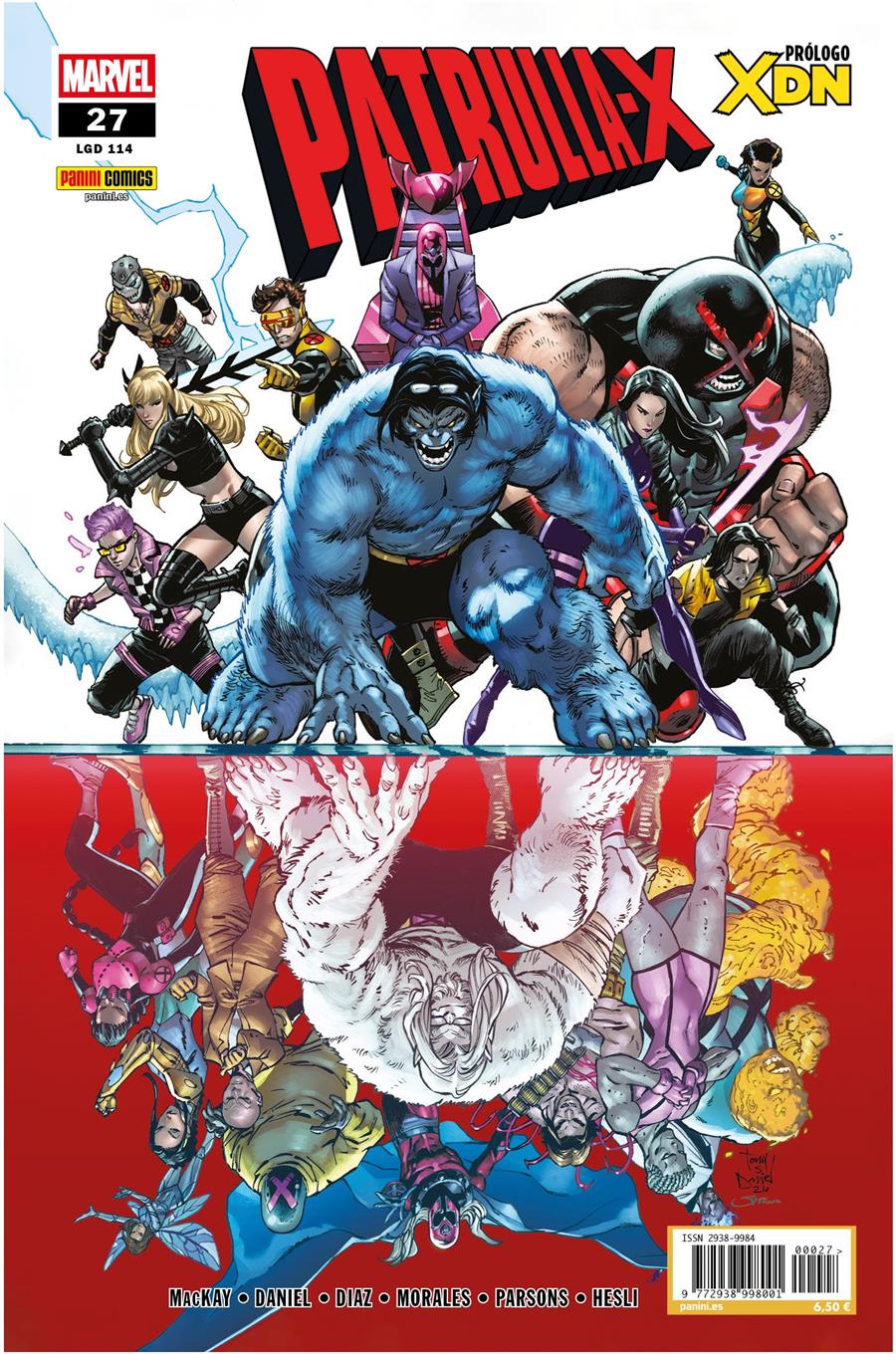 Patrulla-X 27 | N1226-PAN15 | Jed MacKay, Netho Díaz, Tony S. Daniel, Federico Vicentini | Terra de Còmic - Tu tienda de cómics online especializada en cómics, manga y merchandising