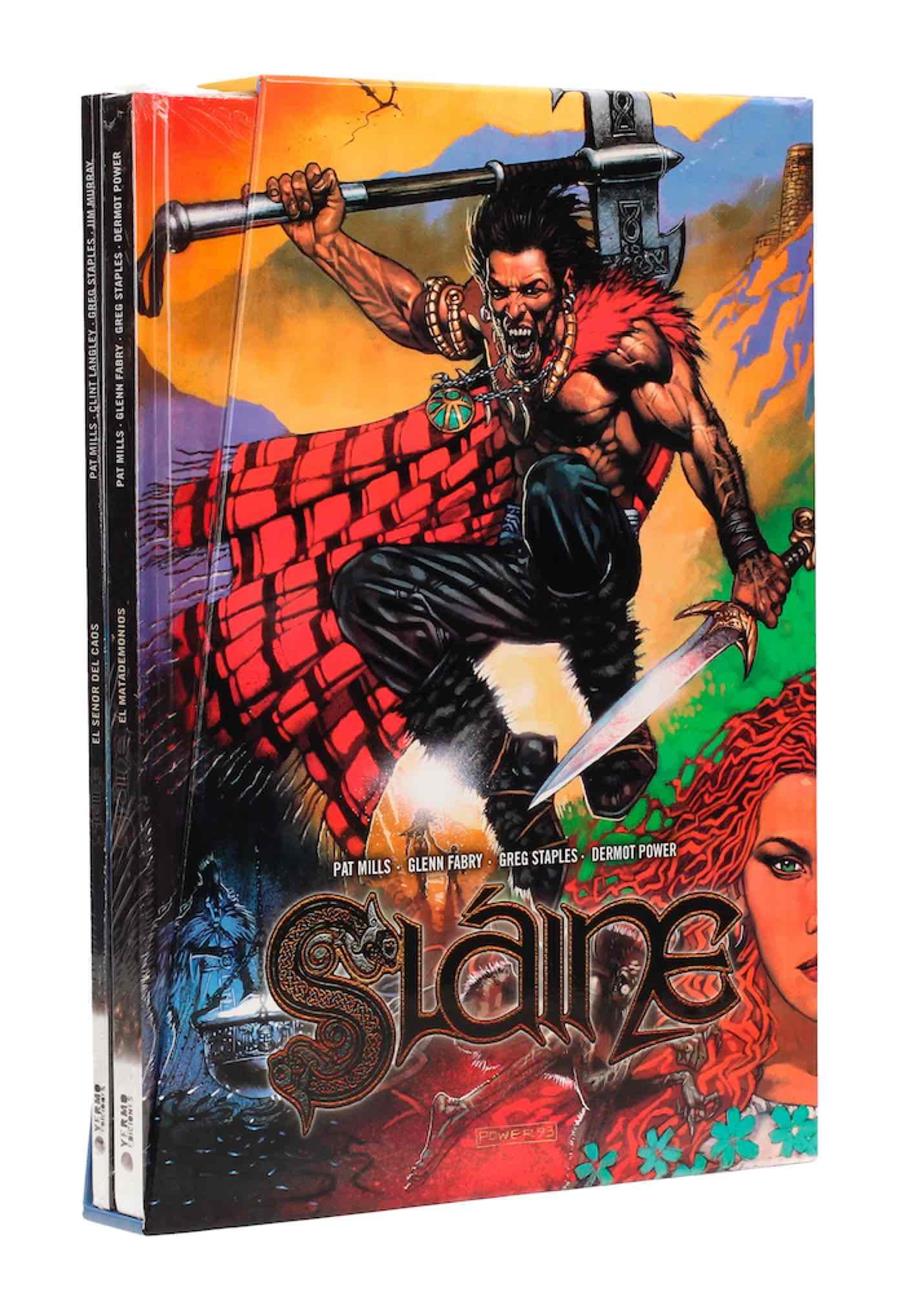 Cofre Slaine | N1120-YER04 | Pat Mills, Glenn Fabry, David Lloyd, otros | Terra de Còmic - Tu tienda de cómics online especializada en cómics, manga y merchandising