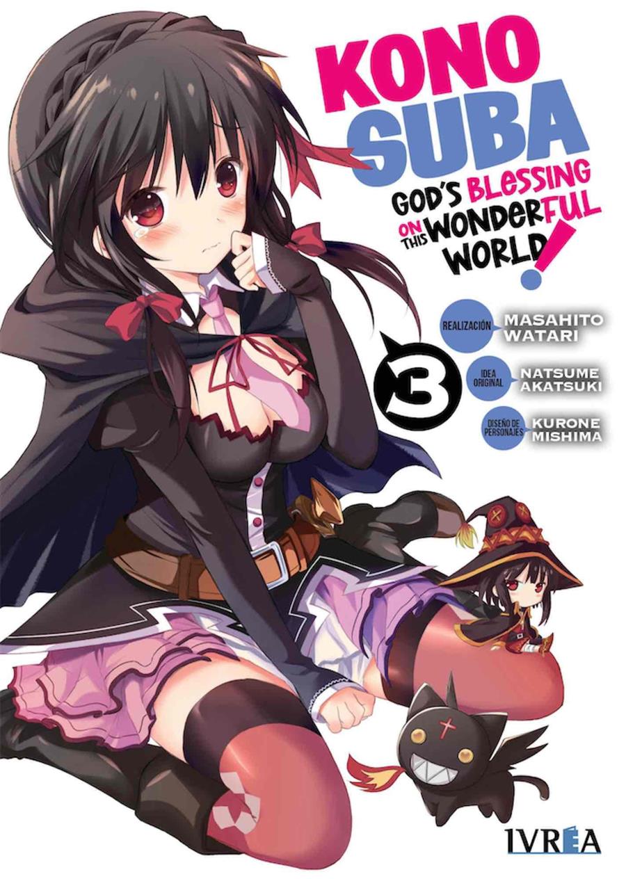 Konosuba 03 | N1120-IVR07 | Masahito Watari, Natsume Akatsuki, Kurone Mishima | Terra de Còmic - Tu tienda de cómics online especializada en cómics, manga y merchandising