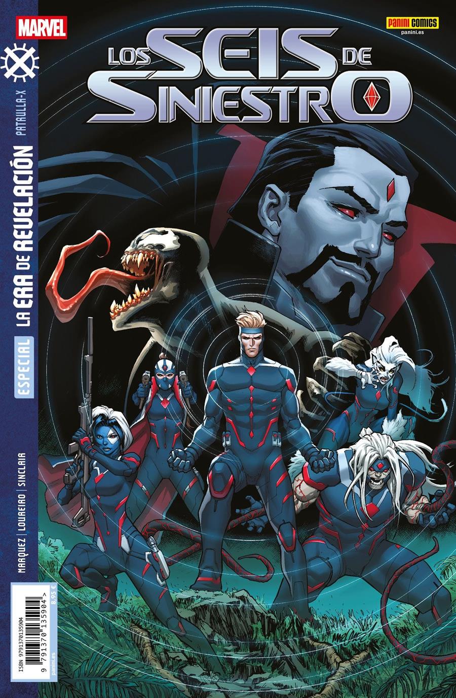 La era de revelación: Los seis de Siniestro | N0326-PAN08 | Rafael Loureiro, David Marquez | Terra de Còmic - Tu tienda de cómics online especializada en cómics, manga y merchandising