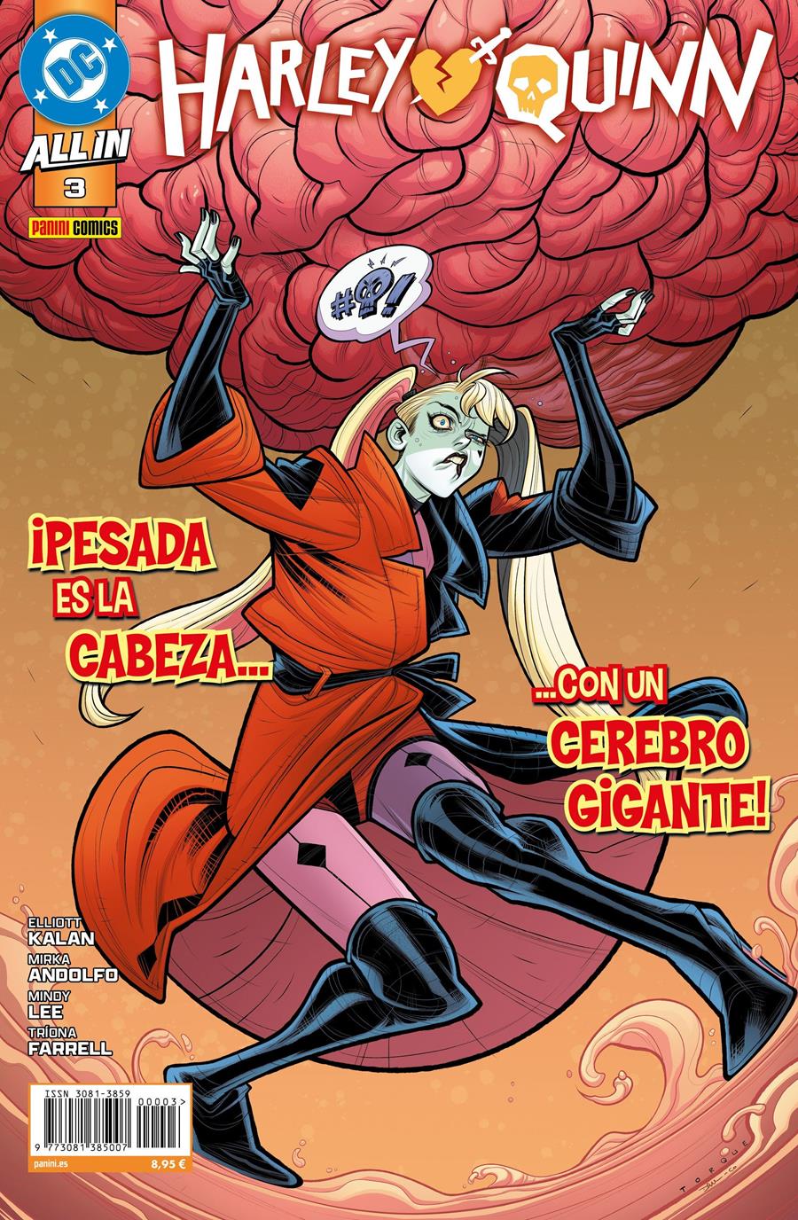 All In Harley Quinn 3 | N1225-PAN38 | Mindy Lee, Mirka Andolfo, Elliott Kalan | Terra de Còmic - Tu tienda de cómics online especializada en cómics, manga y merchandising