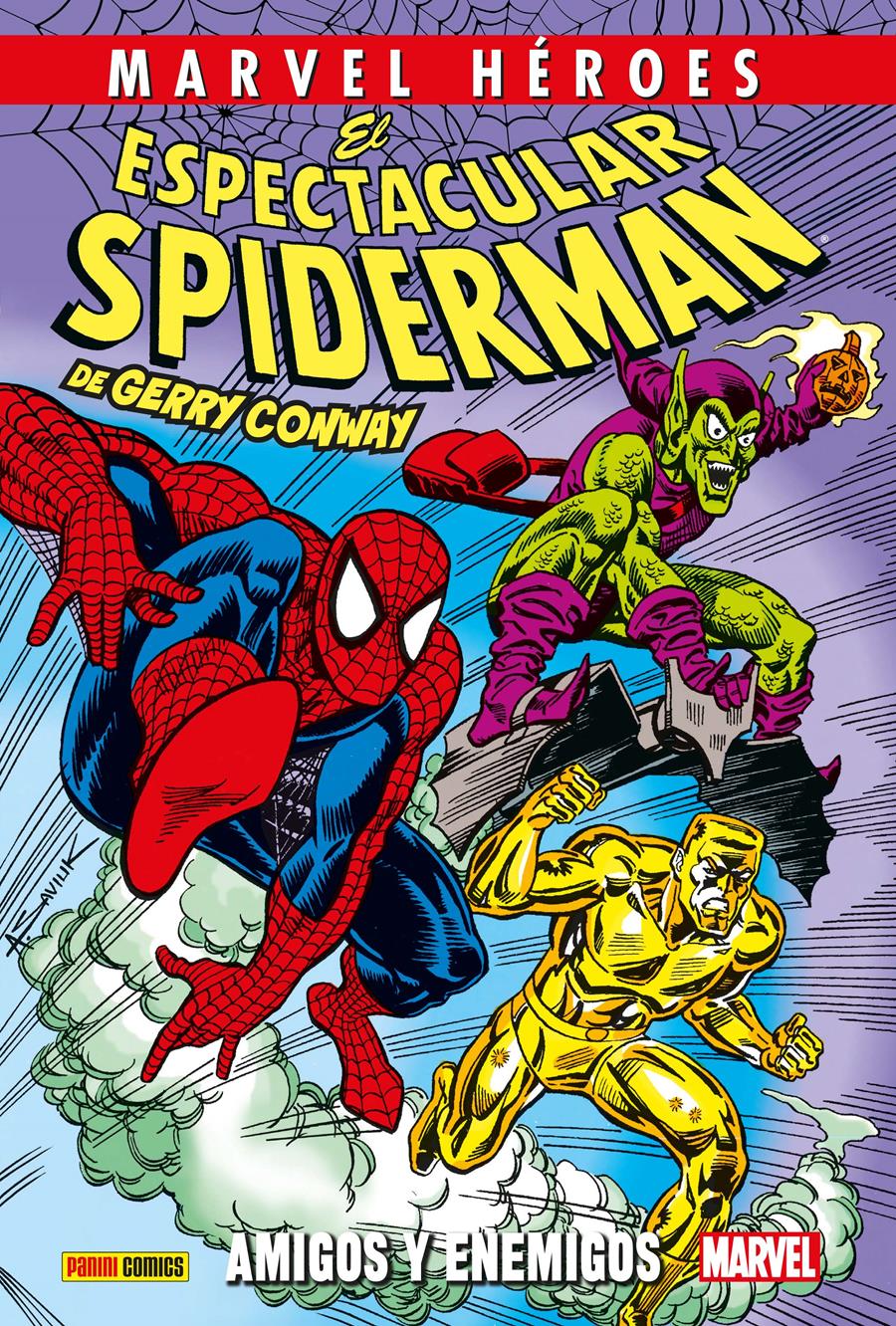 Marvel Héroes. El Espectacular Spiderman de Gerry Conway 3 | N0726-PAN03 | Gerry Conway, David Micheline, Michael Bair, Stan Lee, Archie Goodwin, Don Perlin, Terry Kavanagh, Alex Saviuk, Ben Trovato, Ross Andru, Roy Thomas, Sal Buscema, Kurt Busiek | Terra de Còmic - Tu tienda de cómics online especializada en cómics, manga y merchandising