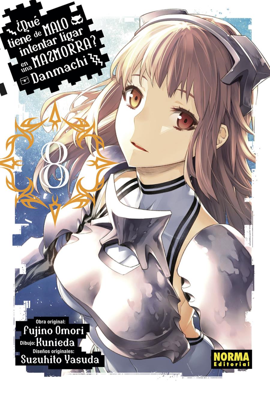 Danmachi 08 | N1219-NOR27 | Fujino Omori, Kunieda, Suzuhito Yasuda | Terra de Còmic - Tu tienda de cómics online especializada en cómics, manga y merchandising
