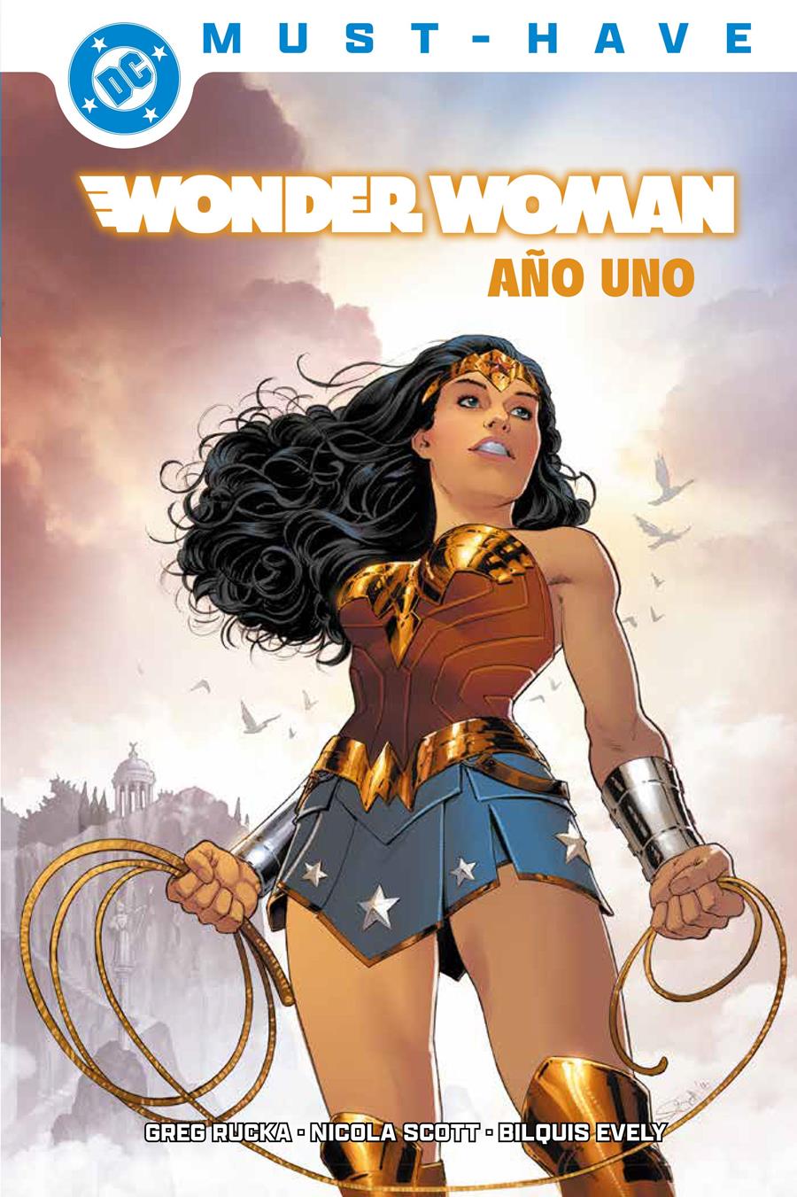 DC Must-Have. Wonder Woman Año Uno | N0726-PAN75 | Romulo Fajardo Jr., Greg Rucka, Nicola Scott | Terra de Còmic - Tu tienda de cómics online especializada en cómics, manga y merchandising