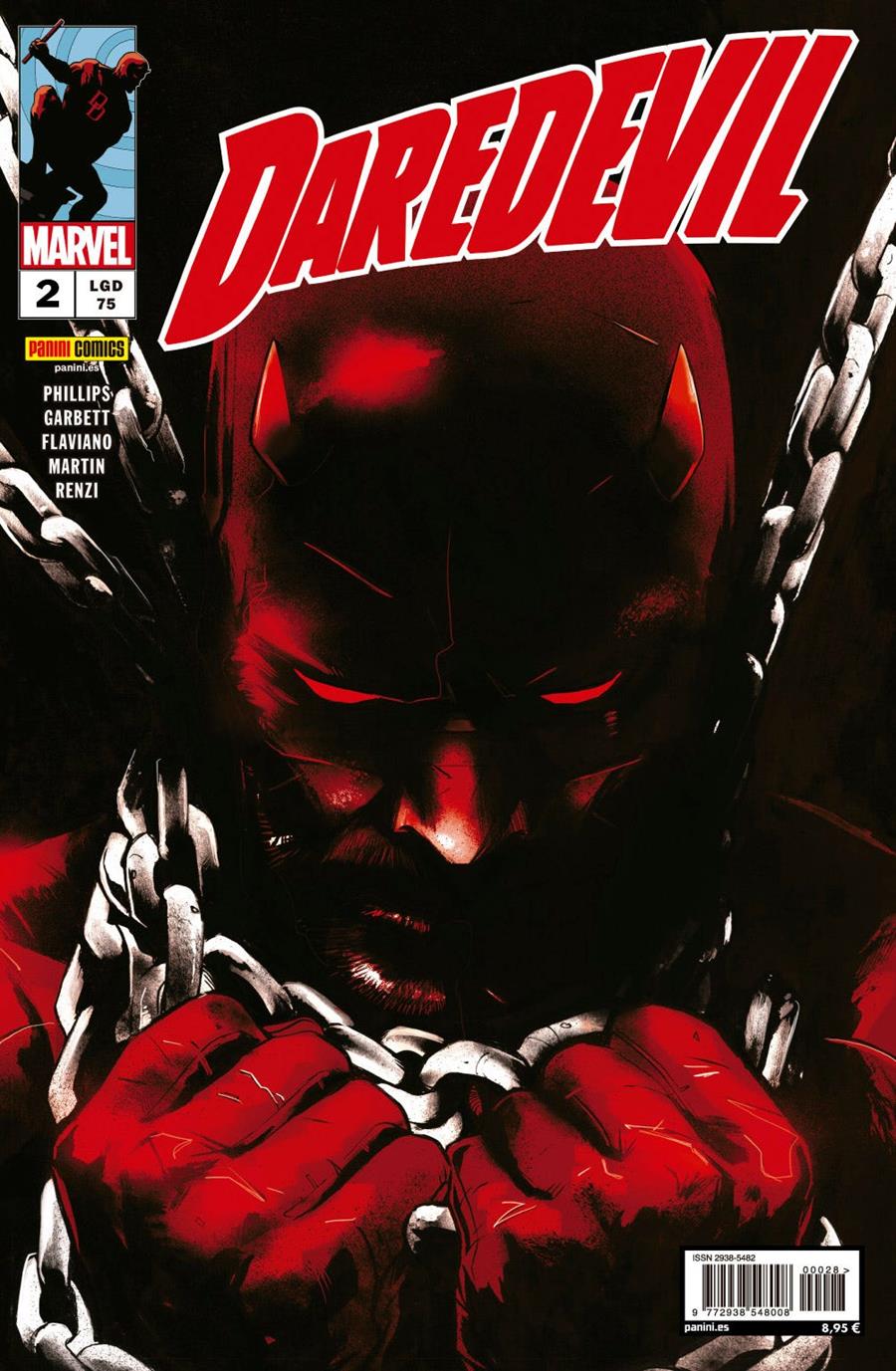 Daredevil 2 | N1226-PAN24 | Flaviano, Lee Garbett, Stephanie Phillips | Terra de Còmic - Tu tienda de cómics online especializada en cómics, manga y merchandising