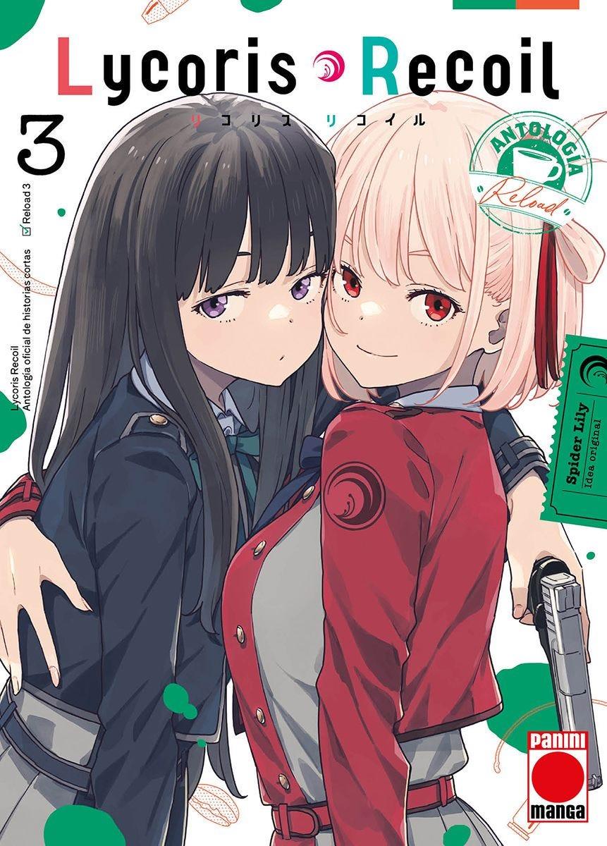 Lycoris Recoil Antología: Reload 3 | N1025-PAN19 | Spider Lily, Varios | Terra de Còmic - Tu tienda de cómics online especializada en cómics, manga y merchandising