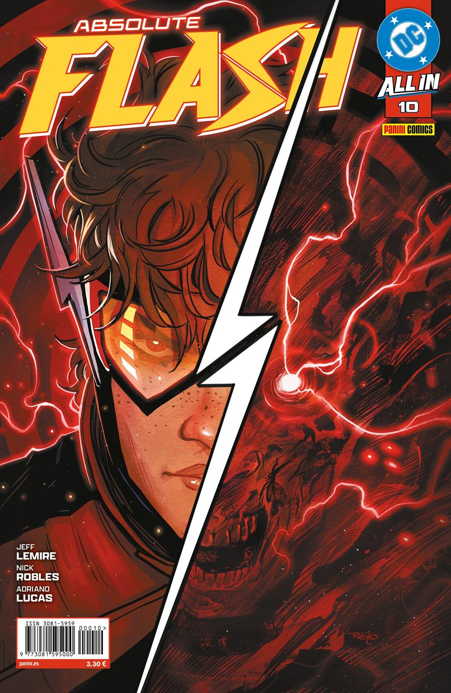 Absolute Flash 10 | N0626-PAN15 | Nick Robles, Jeff Lemire | Terra de Còmic - Tu tienda de cómics online especializada en cómics, manga y merchandising