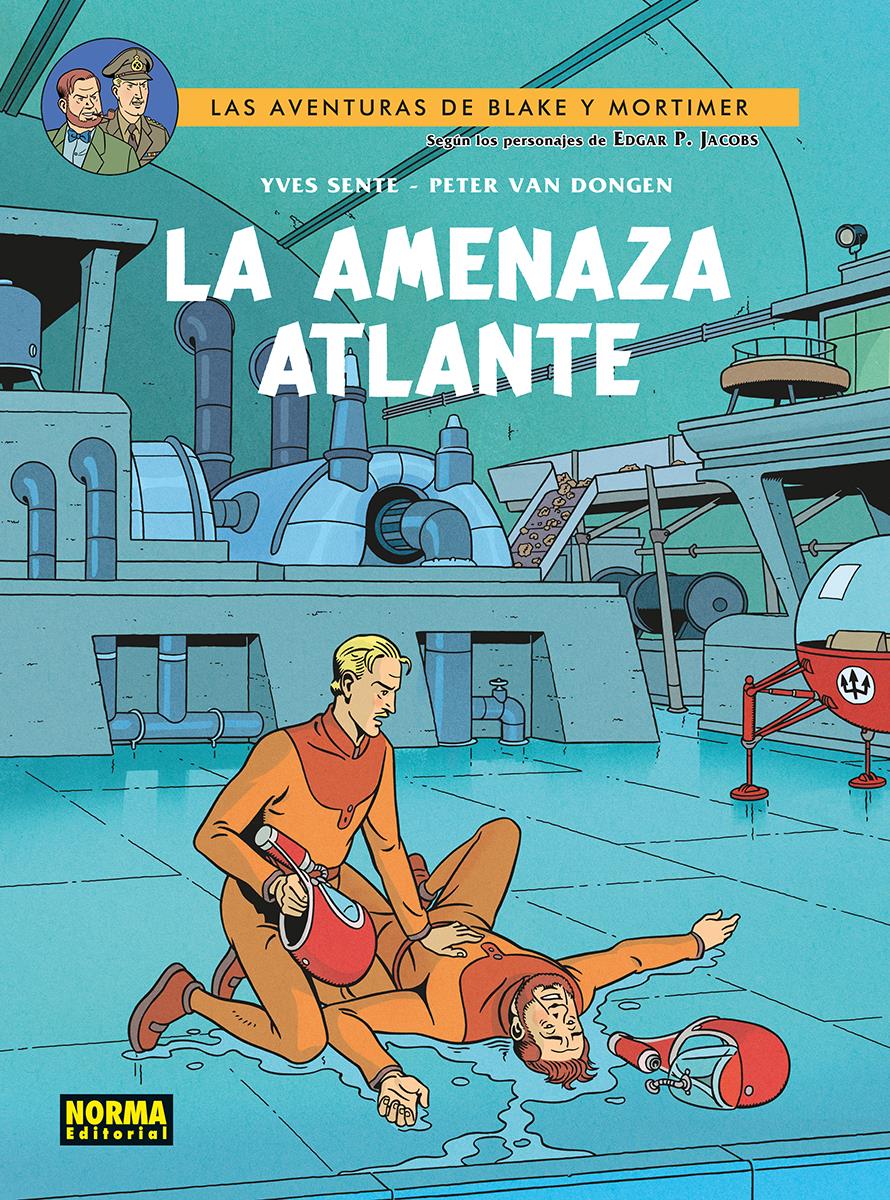 Blake y Mortimer 31. La amenaza atlante | N0726-NOR39 | Yves Sente y Peter van Dongen | Terra de Còmic - Tu tienda de cómics online especializada en cómics, manga y merchandising