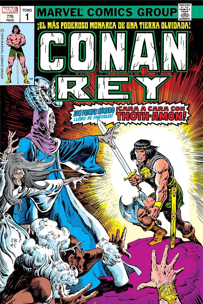 Marvel Omnibus. Conan Rey: La Etapa Marvel Original 1 | N0923-PAN32 | Doug Moench, Marc Silvestri, Roy Thomas, John Buscema, Alan Zelenetz | Terra de Còmic - Tu tienda de cómics online especializada en cómics, manga y merchandising