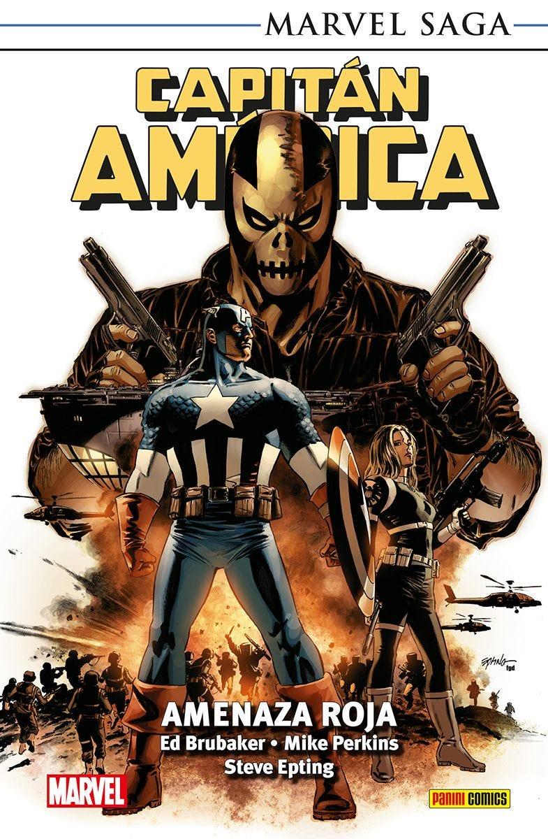 Marvel Saga TPB. Capitán América 3. Amenaza Roja | N0425-PAN25 | Mike Perkins, Ed Brubaker, Marcos Martín, Javier Pulido, Steve Epting | Terra de Còmic - Tu tienda de cómics online especializada en cómics, manga y merchandising