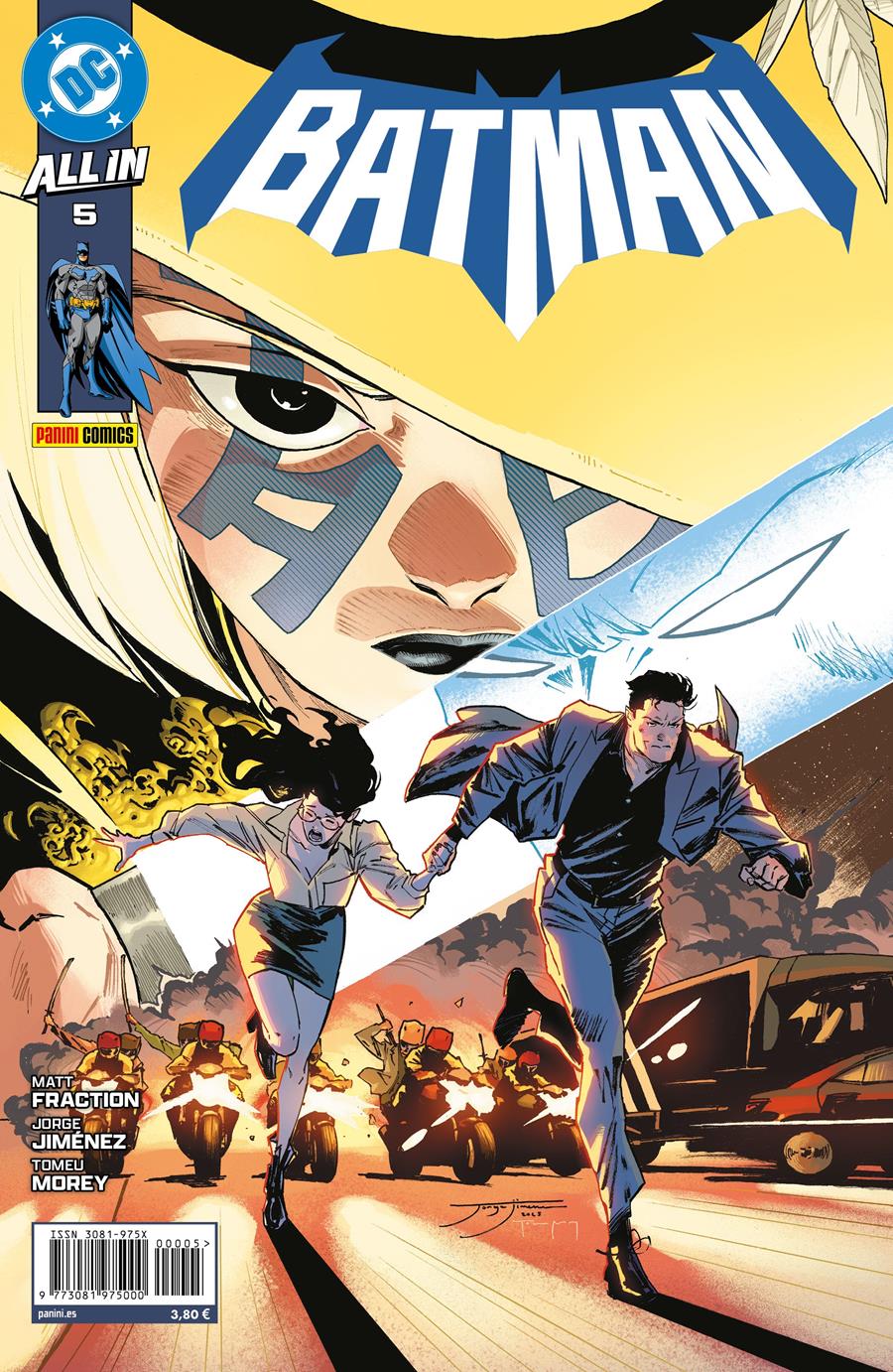 All in Batman 5 | N0626-PAN44 | Matt Fraction, Jorge Jiménez | Terra de Còmic - Tu tienda de cómics online especializada en cómics, manga y merchandising