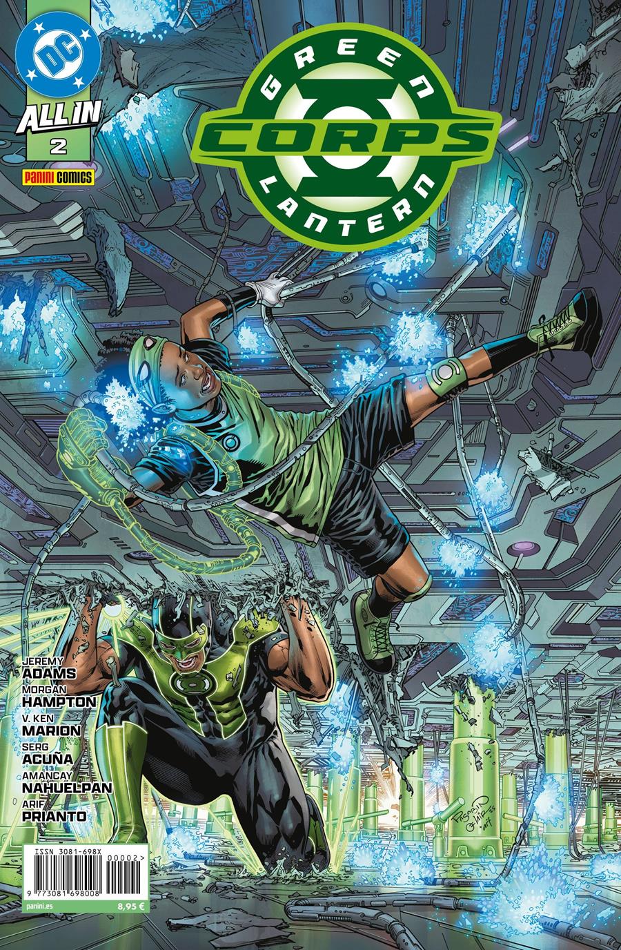 All In Green Lantern Corps 2 | N0126-PAN53 | Jeremy Adams, Morgan Hampton, Amancay Nahuelpan, V Ken Marion | Terra de Còmic - Tu tienda de cómics online especializada en cómics, manga y merchandising